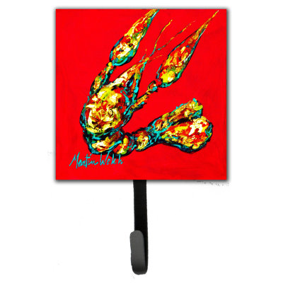 Porte-laisse jointures et crochet mural crawfish