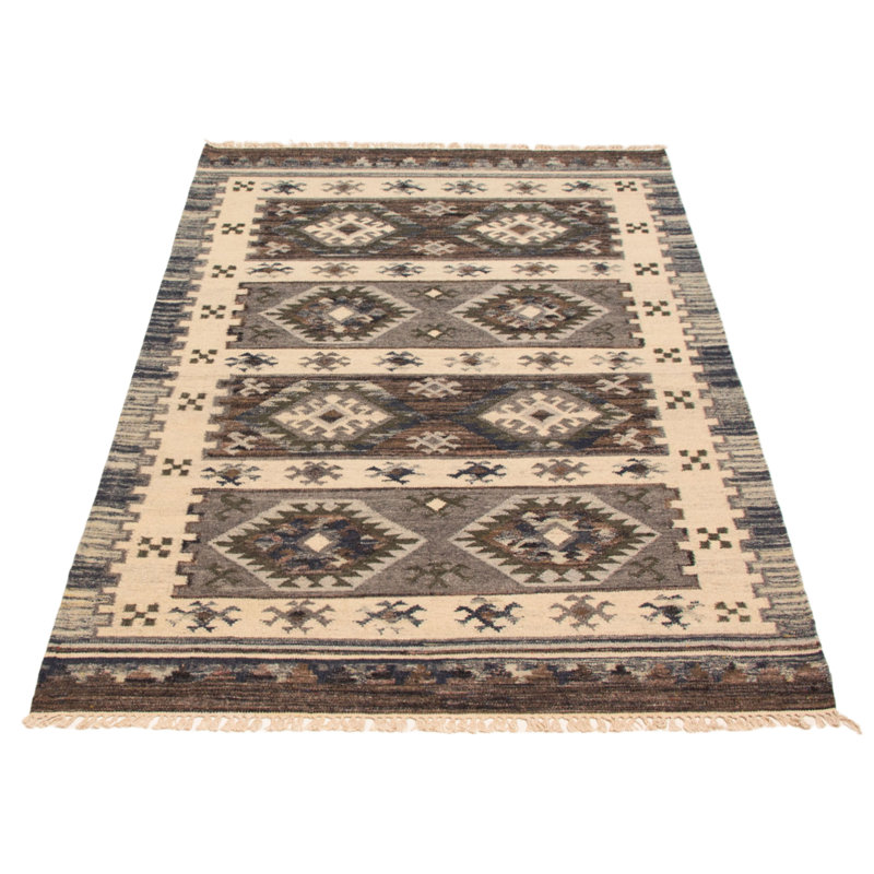 Ankara FW Grey Kilim 5'2" x 7'9"