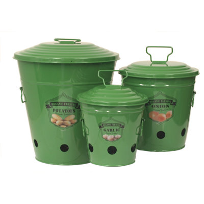 Metal Canister - Set of 3