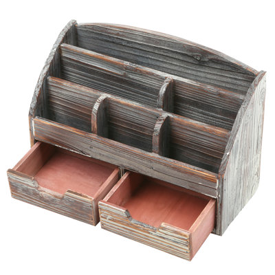 Krehbiel Wood Desk Organizer