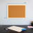 Flipside Products No Cork Wall Wood Bulletin Board-86923497