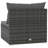 Patio Sectional Sofa with Cushions PE Rattan