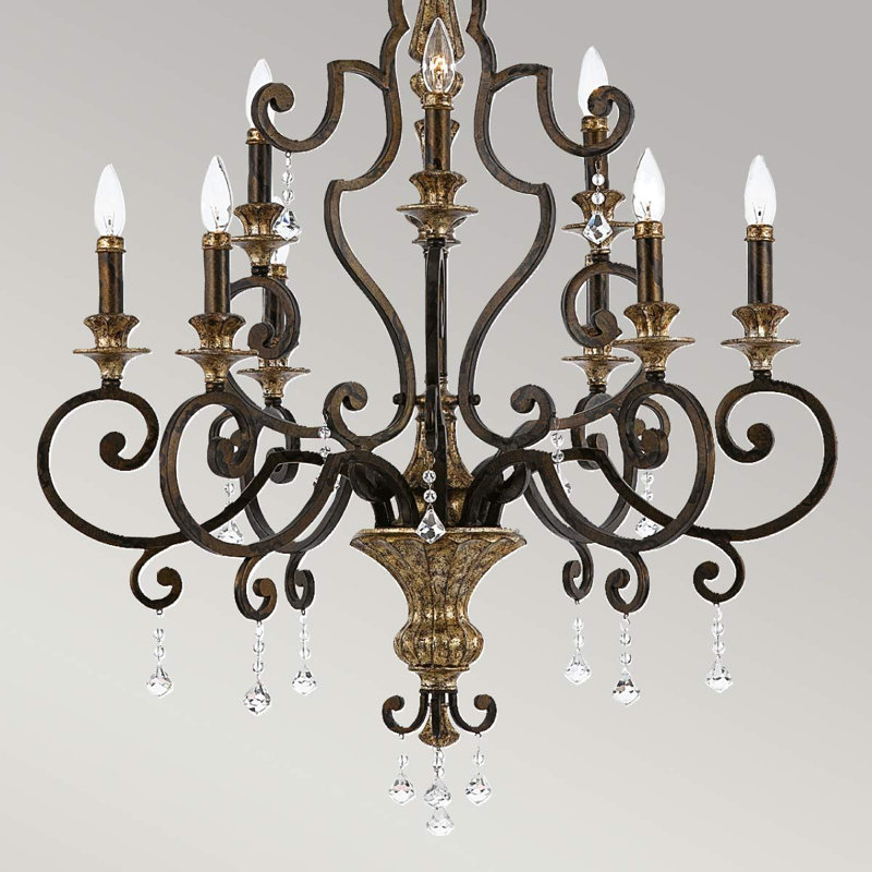 Banville 9 - Light Candle Style Chandelier