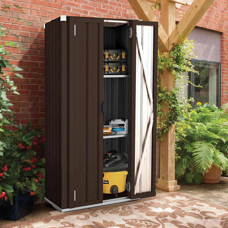 Abri de jardin Stetsonville, Brun