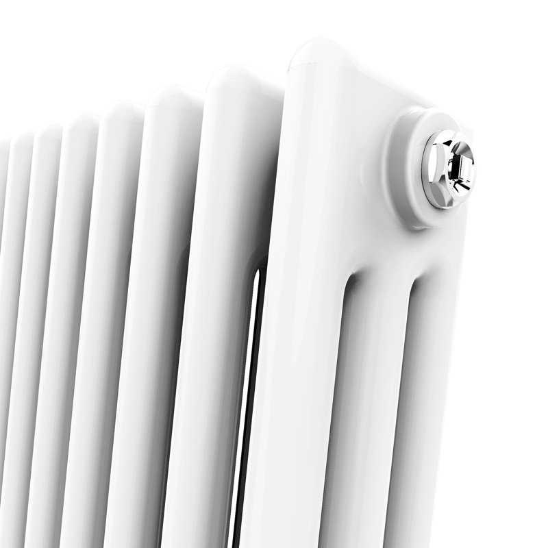 Skyla Horizontal Traditional Colosseum Radiator, 60cm H x 140cm W x 10cm D