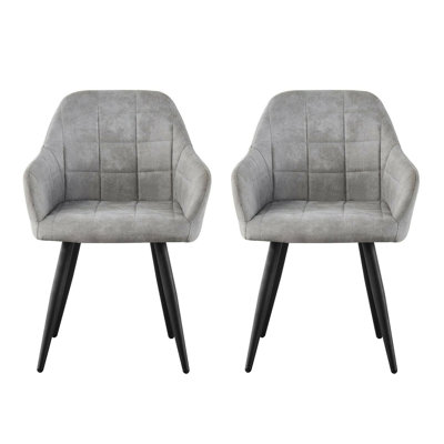Aliauna 47cm H Upholstered Metal Armchair