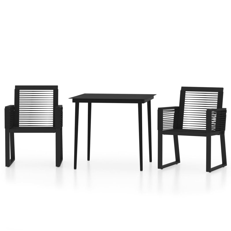 Harrieth 2 - Person Patio Dining Set with Square Table
