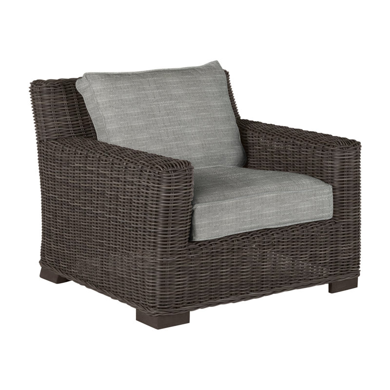 Méridienne rustique tissée - noyer noir, Argent Rollo, Welt, Noyer noir