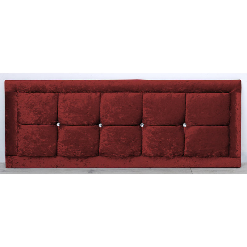 Velazquez Upholstered Headboard, Single (3'), Red