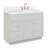 Abell 43'' Single Bathroom Vanity with White Quartz Top-70317127