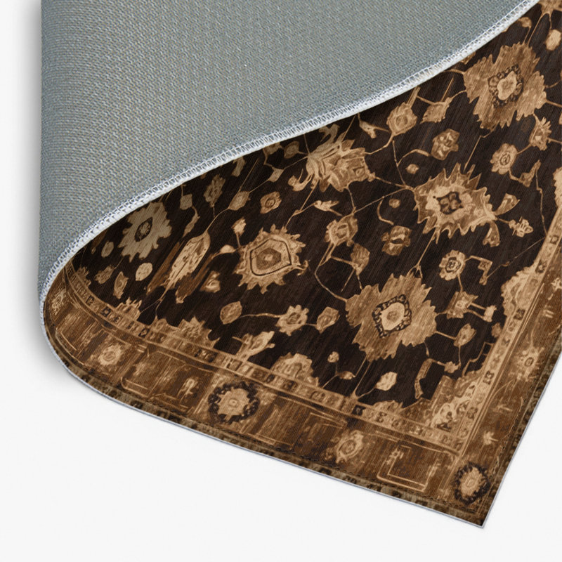Tapis noir intérieur et extérieur surteint, Rectangulaire 2 pi x 3 pi