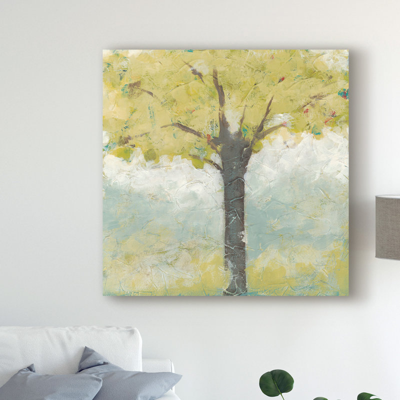 « spring arbor ii », reproduction de peinture à l’acrylique sur toile tendue, H 14 po x l 14 po x P 2 po