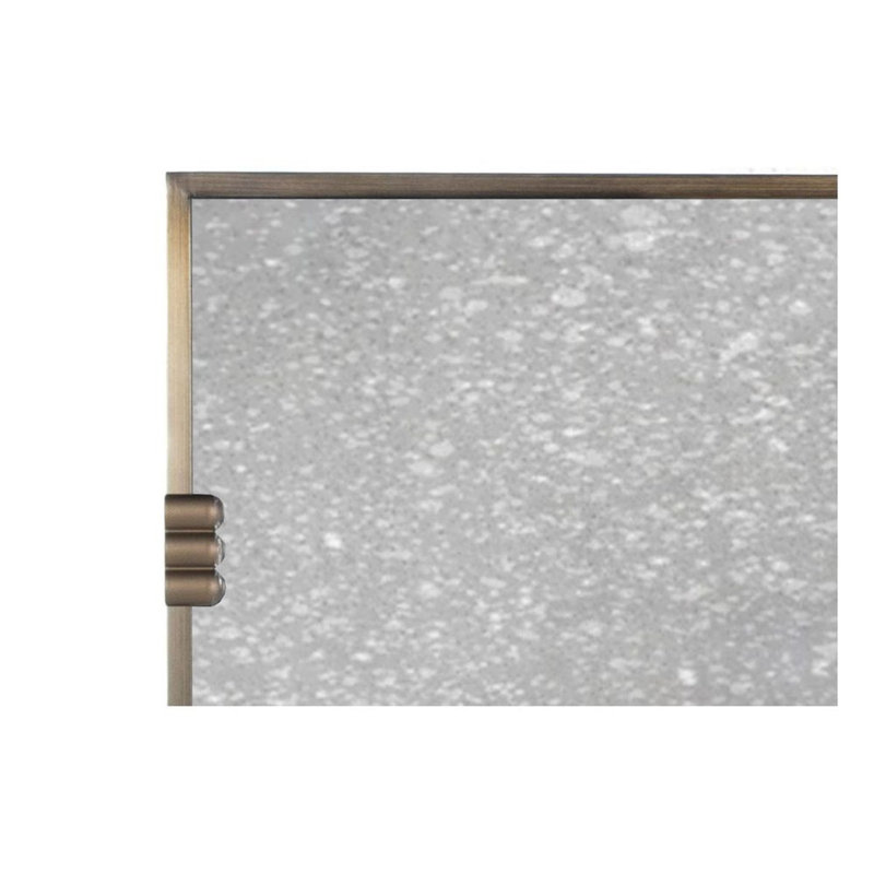 Arlo Rectangle Brass Mirror