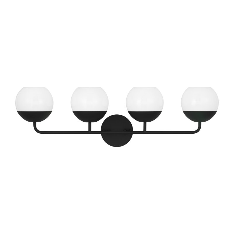 Alvin 4 - Light Vanity Light, Midnight Black
