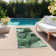 Altair Washable Abstract Indoor / Outdoor Rug