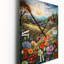 Célébration de Spring Mountain Wildflowers III - Horloge murale Wildflowers-99640322