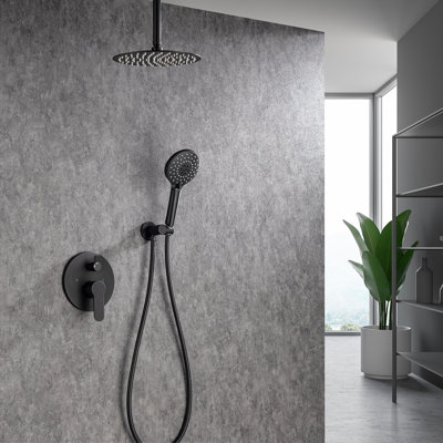 Système de douche complet avec valve brute