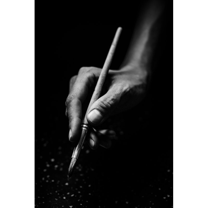 The Artist - Wrapped Canvas Print, 91cm H x 61cm W x 3.8cm D