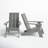 Byrnes Outdoor Adirondack Set-783848270