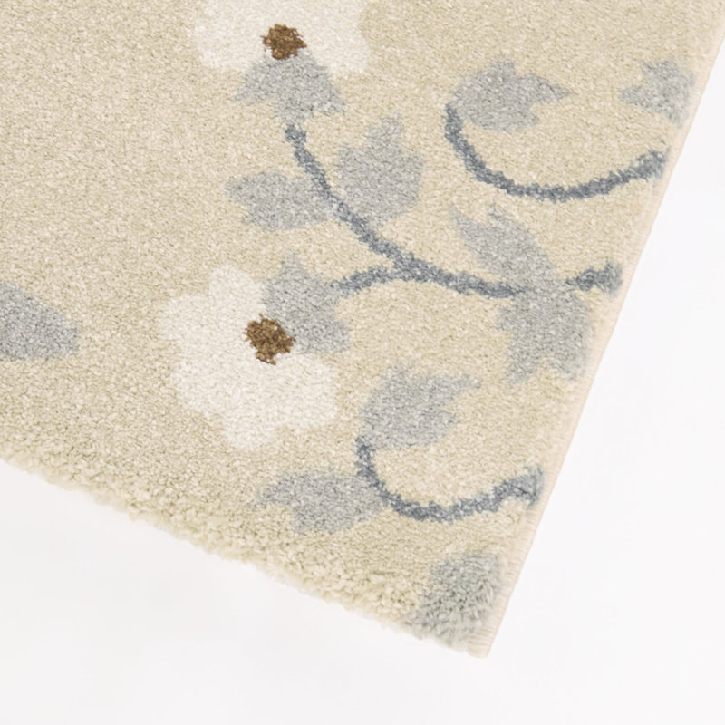Tapis bleu / beige Domenico, 7 pi 10 po x 10 pi