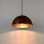Luminaire suspendu simple 1 lumière