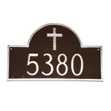 Classic 1-Line Lawn Address Sign