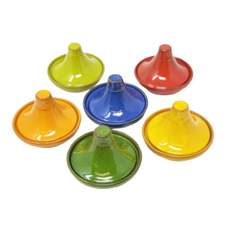 17 Stories Verano Selena Ceramic Condiment Server, Blue