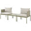 Jarif Metal 2 - Person Seating Group with Cushions-1619402402-1619402407