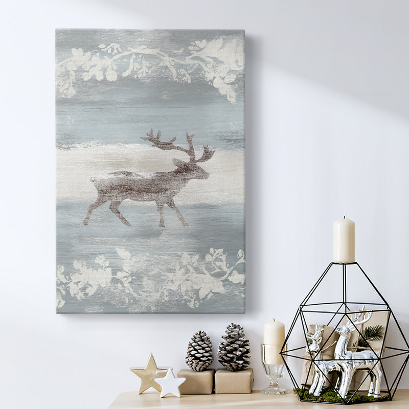 Art des Fêtes de Noël - Toile tendue avec châssis CLIX, H 27 po x l 18 po