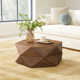 Malonne Solid Wood Single Coffee Table with Storage