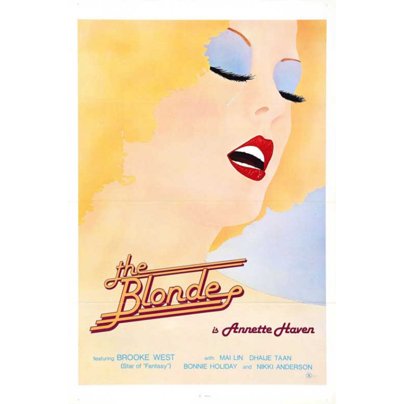 Affiche de film The Blonde (11 x 17)