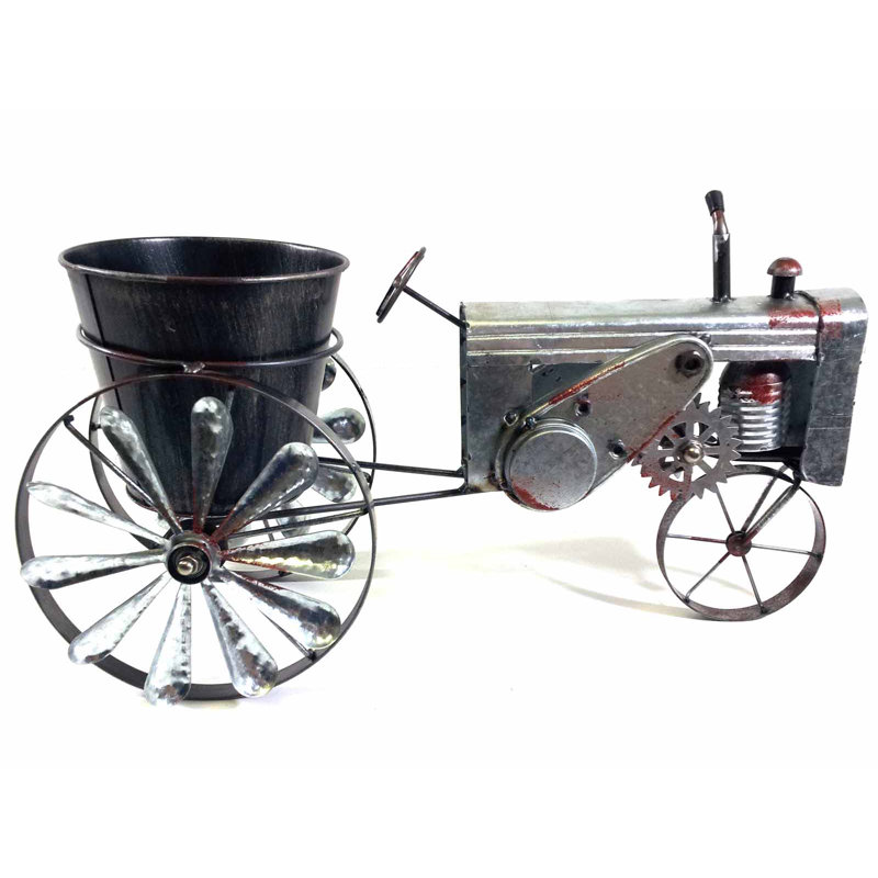 Campion Metal Statue Planter