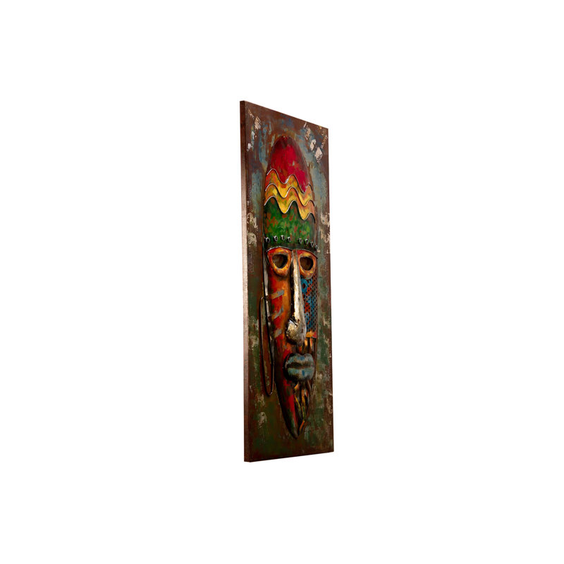 Handmade Modern Characters Wall Decor on Metal