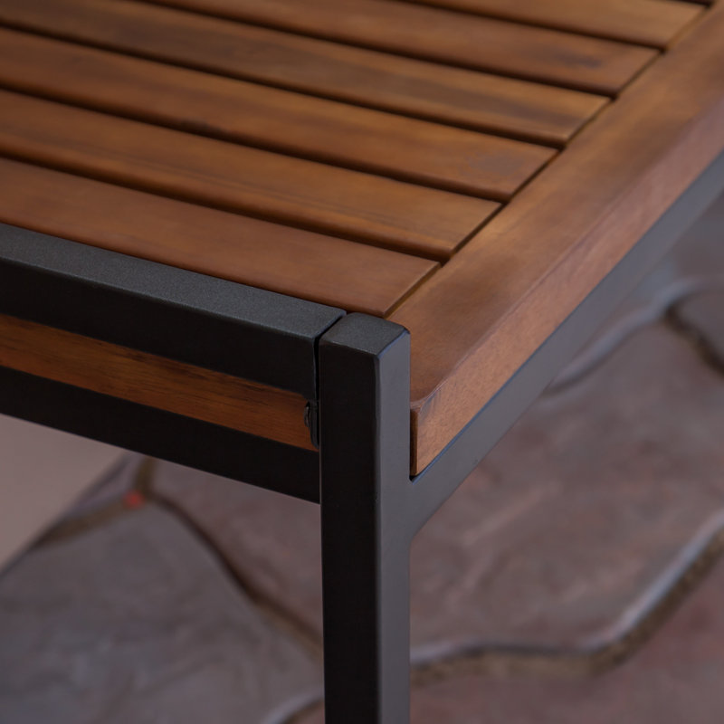 BANC HOPKINS INDUSTRIAL BOIS ET MÉTAL, Teck