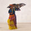 Figurine en cèdre et acajou