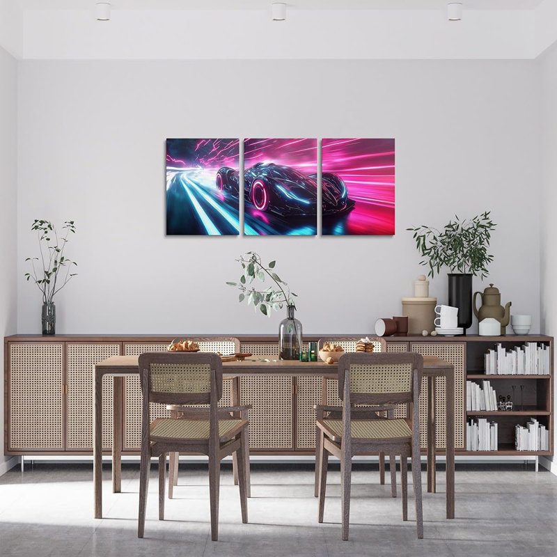 3 Piece Wrapped Canvas Print