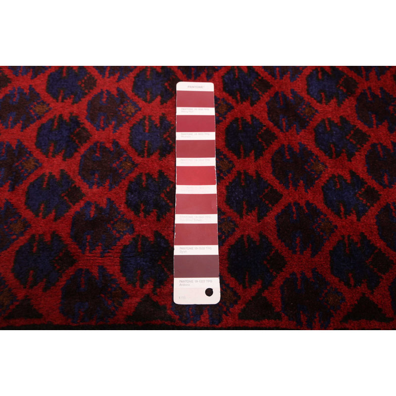 Teimani Red Rug 4'2" x 6'5"