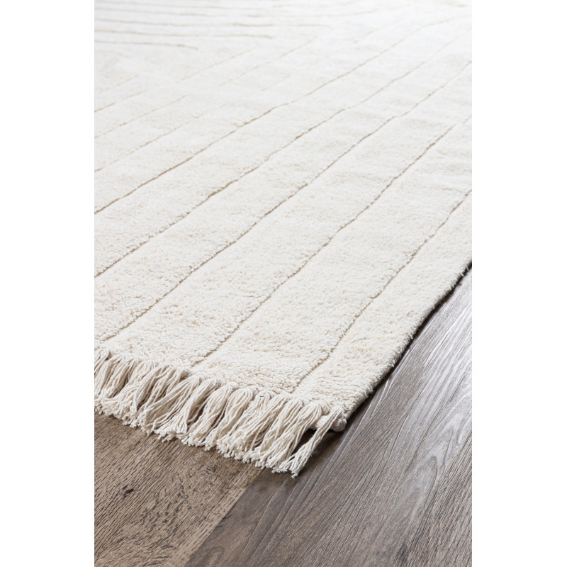 Kettlersville Striped Hand Woven Area Rug, Rectangle 200 x 290cm