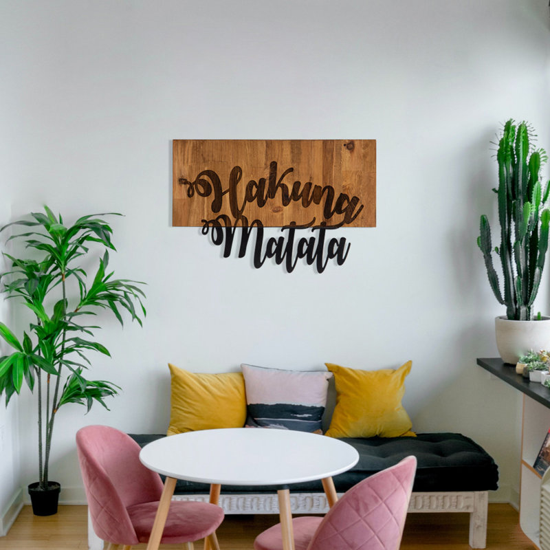 Furniture Wall Decor on Solid Wood