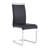 Modern Faux Leather High-Back Cantilever Dining Chairs with Top Handle-92179334-98548425-108344481