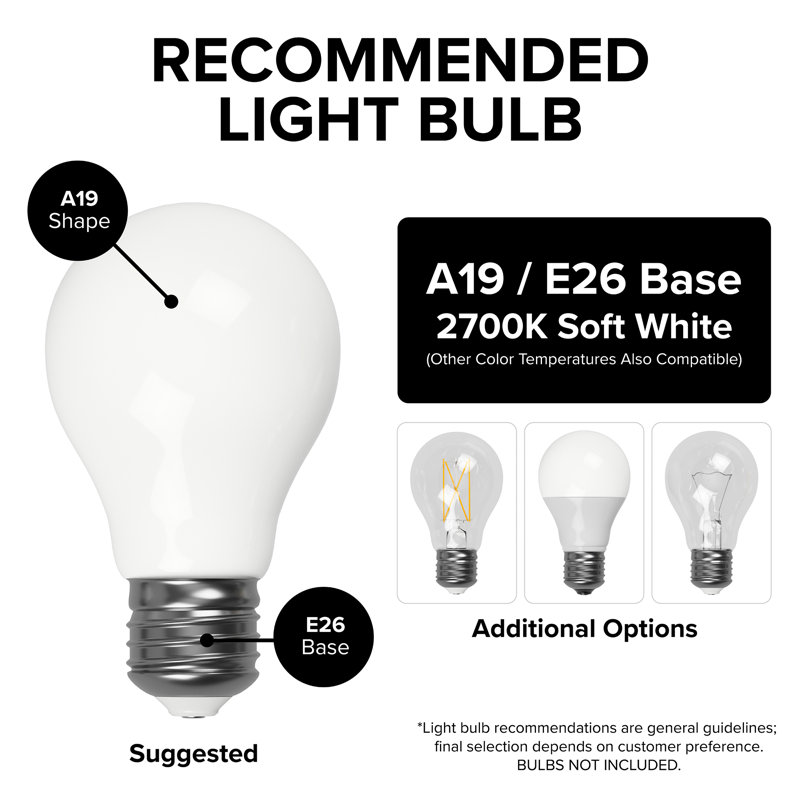 Zwilling Wall Light, Black