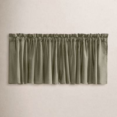 Light-Filtering Tailored Window Valance