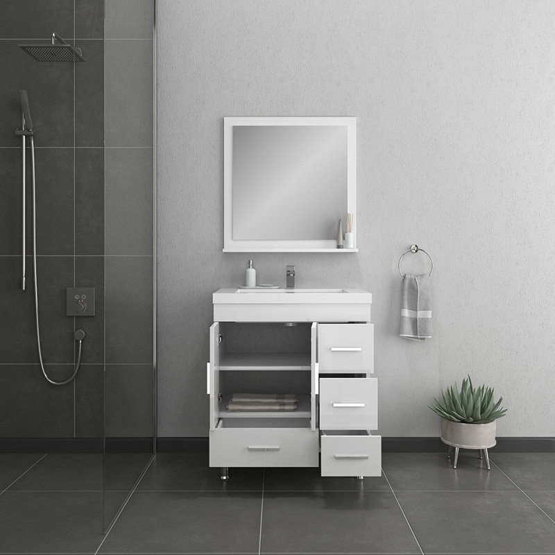 Almando Modern 30" Single Bathroom Vanity Set