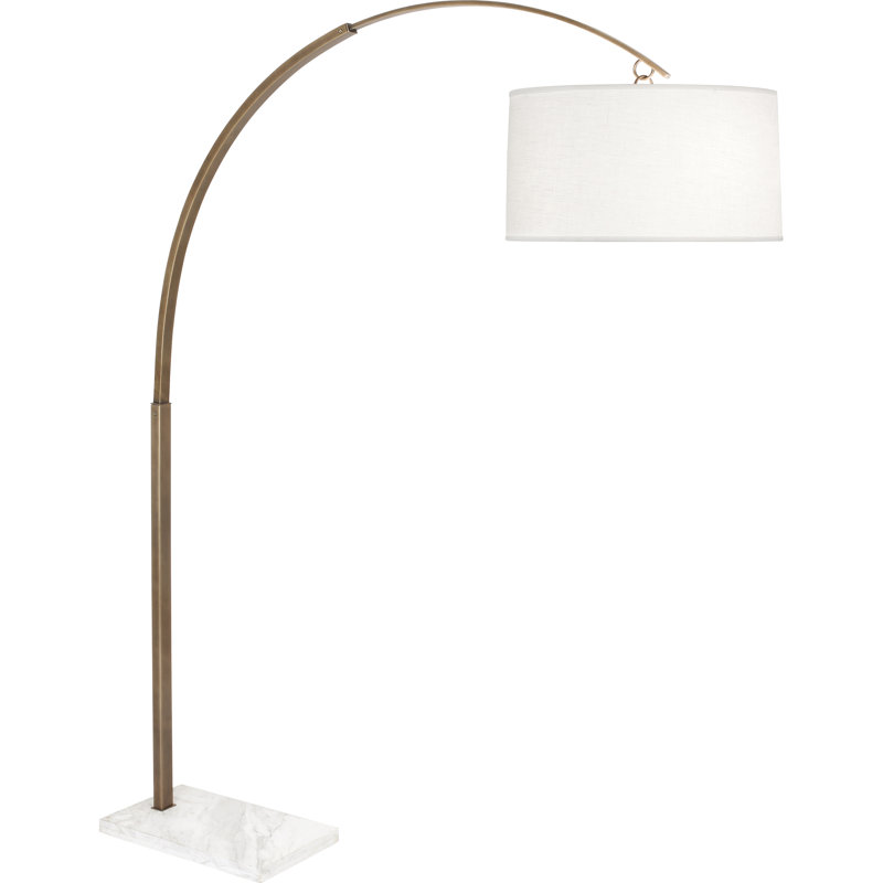 Lampe sur pied arquée 66,5 po Archer, Laiton chaud
