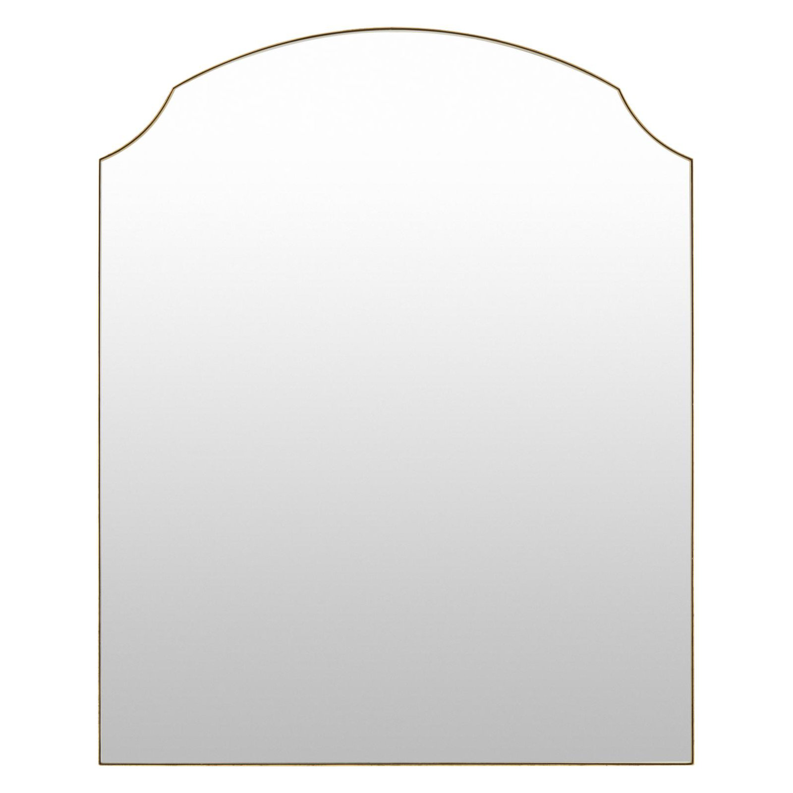 Galey Alix x Livabliss Landon Mirror, Gold, 36" x 29"