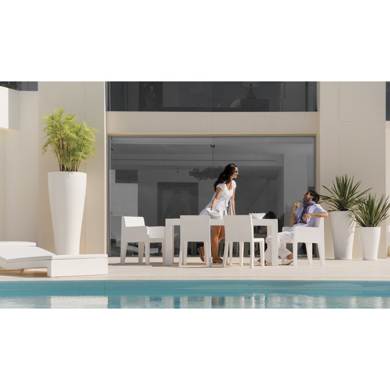 Outdoor Dining Armchair, Taupe