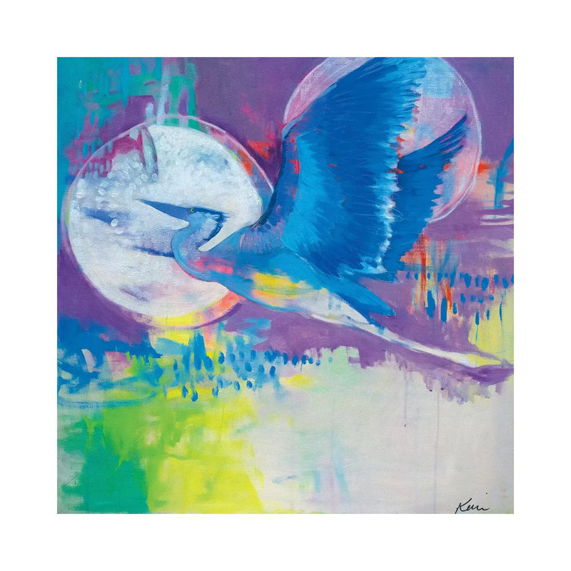 Soar Above 1 Piece Wrapped Canvas Painting, 66.04cm H x 66.04cm W x 1.905cm D