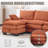 Footstool, Can Be Used In Conjunction With Sofa,Having Multiple Combinations-1451428877