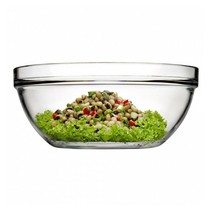 2X 5.5L  Chef''s Glass Mixing Bowl