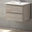 Ensemble de meuble-lavabo mural simple 23" avec miroir Jasso
